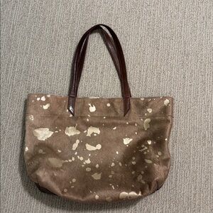 Satchel Hair on Hide Tote Handmade